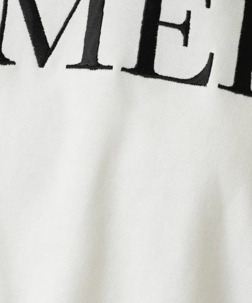 NEMIKA / ネミカ カットソー | ロゴ刺繍ショートプルパーカー【NEMIKA】 | 詳細21