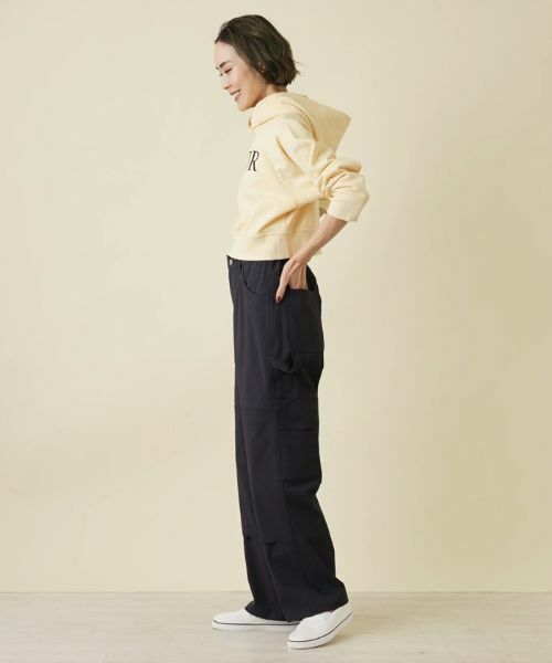 NEMIKA / ネミカ カットソー | ロゴ刺繍ショートプルパーカー【NEMIKA】 | 詳細8