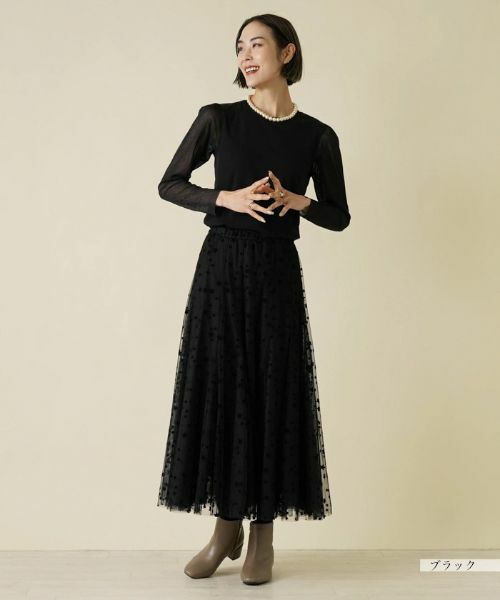 NEMIKA / ネミカ カットソー | シアースリーブカットソー【PUPULA】 | 詳細1