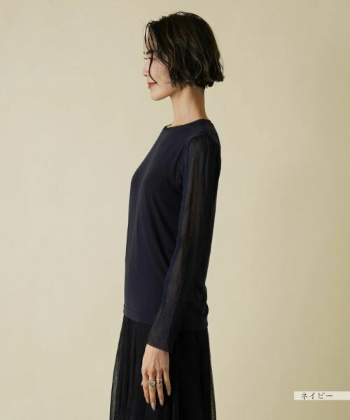 NEMIKA / ネミカ カットソー | シアースリーブカットソー【PUPULA】 | 詳細11