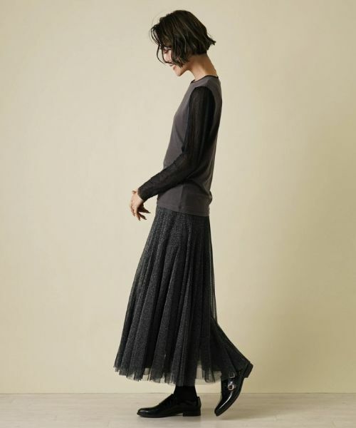 NEMIKA / ネミカ カットソー | シアースリーブカットソー【PUPULA】 | 詳細5