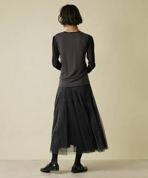 NEMIKA / ネミカ カットソー | シアースリーブカットソー【PUPULA】 | 詳細6