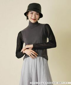 NEMIKA / ネミカ カットソー | シアースリーブハイネックカットソー【PUPULA】