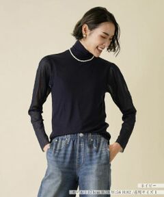 NEMIKA / ネミカ カットソー | シアースリーブハイネックカットソー【PUPULA】