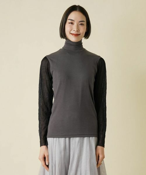 NEMIKA / ネミカ カットソー | シアースリーブハイネックカットソー【PUPULA】 | 詳細4