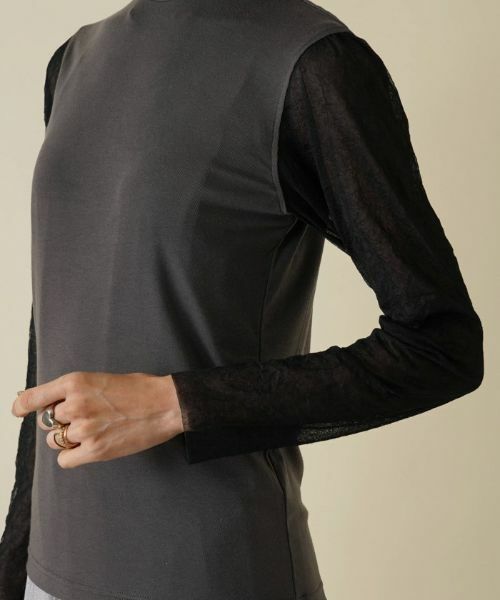 NEMIKA / ネミカ カットソー | シアースリーブハイネックカットソー【PUPULA】 | 詳細9