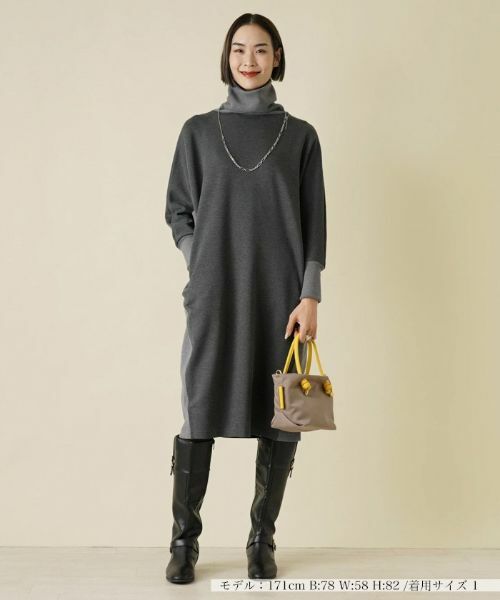 NEMIKA / ネミカ ドレス | タートルネックワンピース【PUPULA】 | 詳細1
