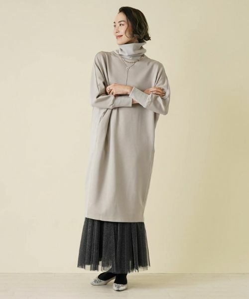 NEMIKA / ネミカ ドレス | タートルネックワンピース【PUPULA】 | 詳細17