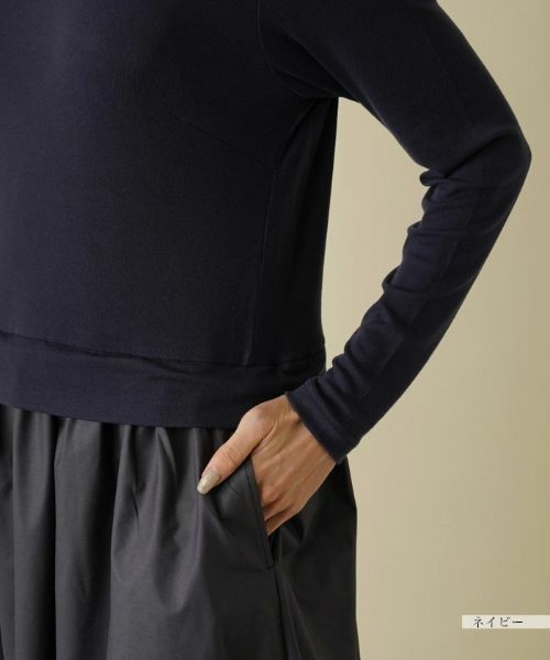 NEMIKA / ネミカ ドレス | 異素材切替ワンピース【PUPULA】 | 詳細9