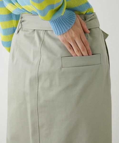 NEMIKA / ネミカ ミニ・ひざ丈スカート | フロントヘムスカート【TELA】 | 詳細10