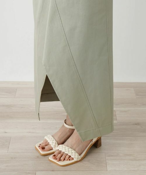 NEMIKA / ネミカ ミニ・ひざ丈スカート | フロントヘムスカート【TELA】 | 詳細11