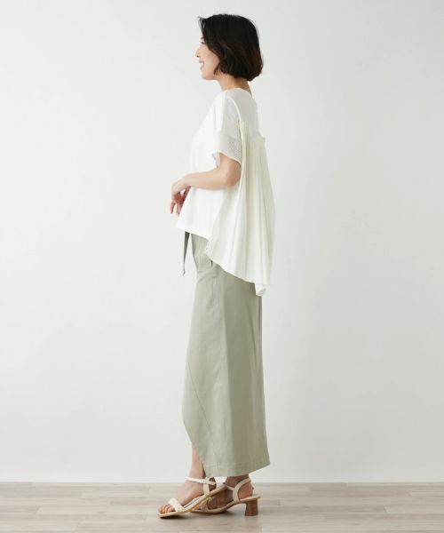 NEMIKA / ネミカ ミニ・ひざ丈スカート | フロントヘムスカート【TELA】 | 詳細2