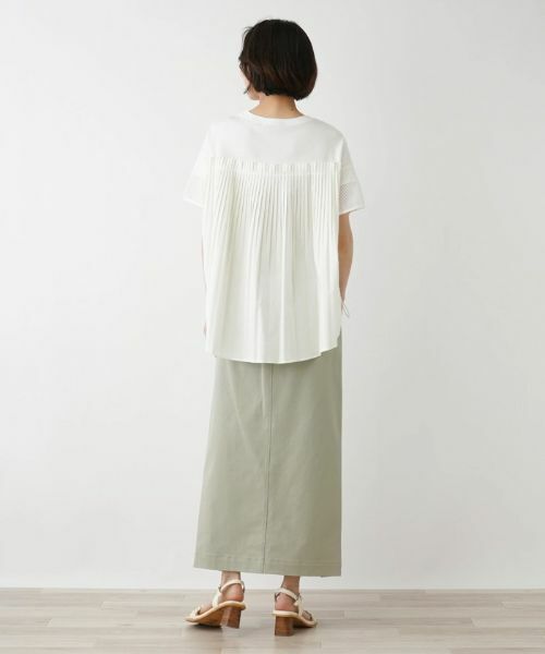 NEMIKA / ネミカ ミニ・ひざ丈スカート | フロントヘムスカート【TELA】 | 詳細3