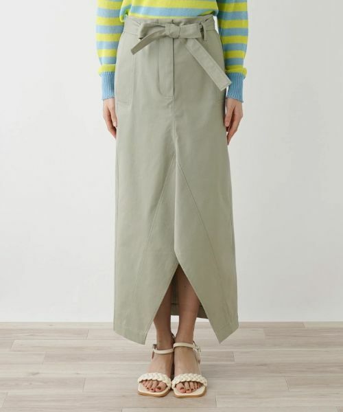 NEMIKA / ネミカ ミニ・ひざ丈スカート | フロントヘムスカート【TELA】 | 詳細6