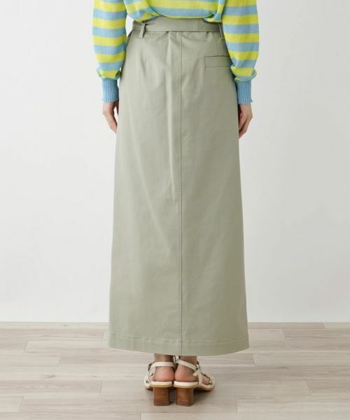 NEMIKA / ネミカ ミニ・ひざ丈スカート | フロントヘムスカート【TELA】 | 詳細8