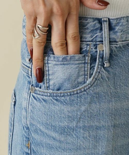 NEMIKA / ネミカ デニムパンツ | ハイライズテーパードデニムパンツ【UPPER HIGHTS】 | 詳細9