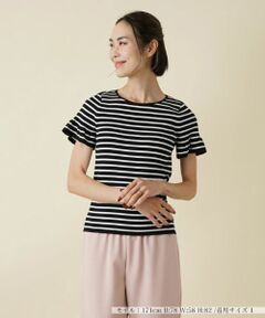 NEMIKA / ネミカ ニット・セーター | リブボーダーカットソー【NEMIKA】