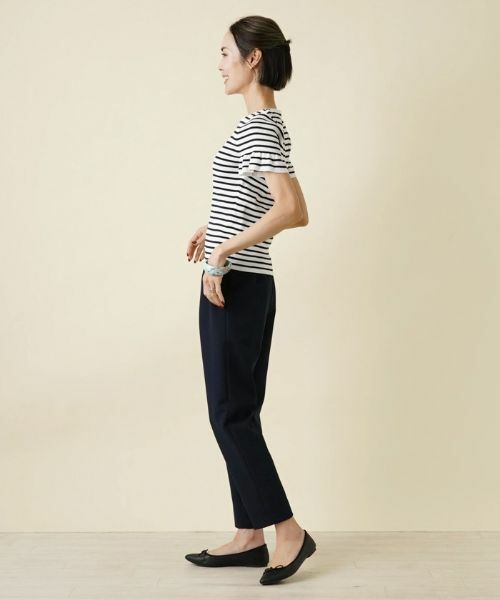 NEMIKA / ネミカ ニット・セーター | リブボーダーカットソー【NEMIKA】 | 詳細14