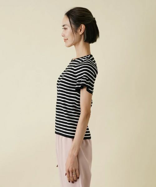 NEMIKA / ネミカ ニット・セーター | リブボーダーカットソー【NEMIKA】 | 詳細5