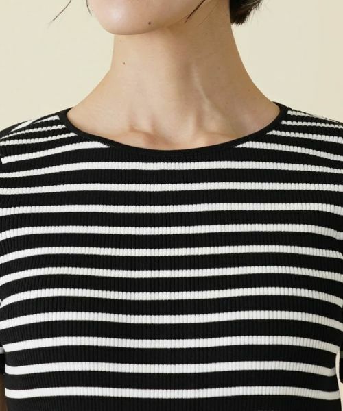 NEMIKA / ネミカ ニット・セーター | リブボーダーカットソー【NEMIKA】 | 詳細7