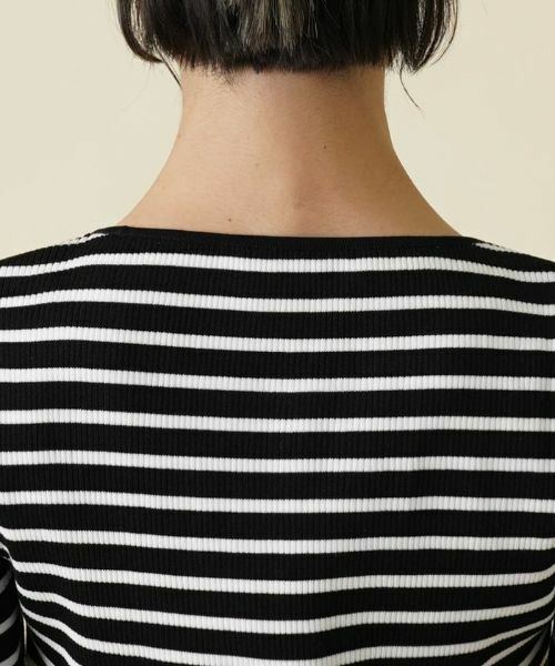 NEMIKA / ネミカ ニット・セーター | リブボーダーカットソー【NEMIKA】 | 詳細8