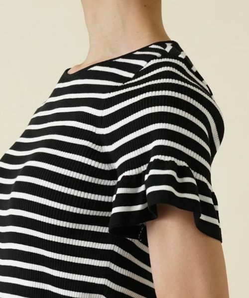 NEMIKA / ネミカ ニット・セーター | リブボーダーカットソー【NEMIKA】 | 詳細9