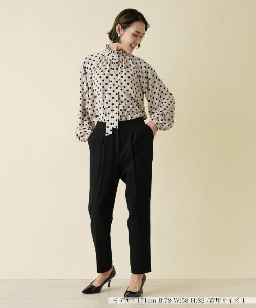 NEMIKA / ネミカ その他パンツ | パイル地調センタープレスパンツ【セレモニー】 | 詳細2