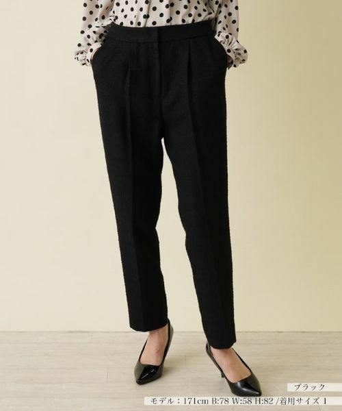 NEMIKA / ネミカ その他パンツ | パイル地調センタープレスパンツ【セレモニー】 | 詳細8