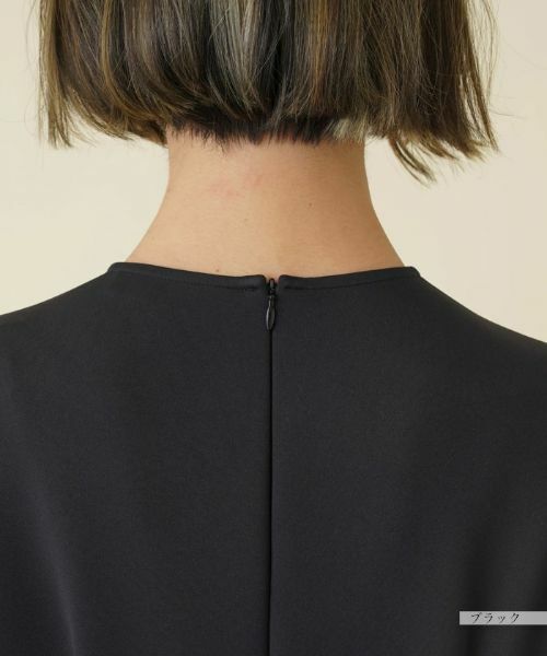 NEMIKA / ネミカ ドレス | 七分袖ストレッチワンピース【セレモニー】 | 詳細12