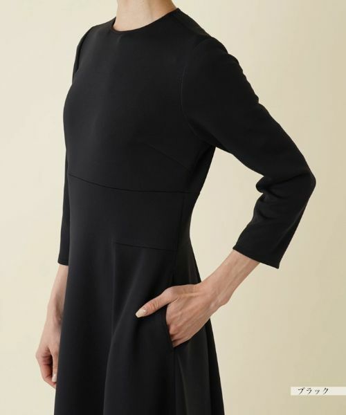 NEMIKA / ネミカ ドレス | 七分袖ストレッチワンピース【セレモニー】 | 詳細13