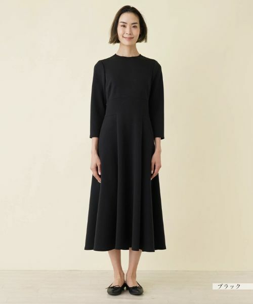 NEMIKA / ネミカ ドレス | 七分袖ストレッチワンピース【セレモニー】 | 詳細8