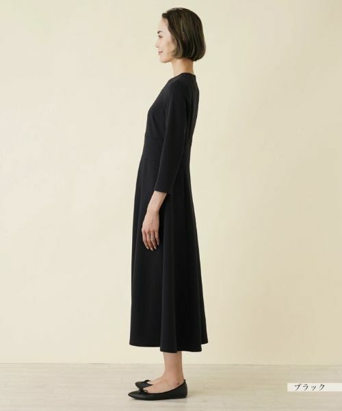NEMIKA / ネミカ ドレス | 七分袖ストレッチワンピース【セレモニー】 | 詳細9