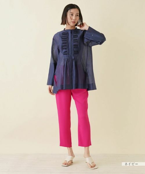 NEMIKA / ネミカ シャツ・ブラウス | タックプリーツブラウス【MARILYN MOON】 | 詳細1