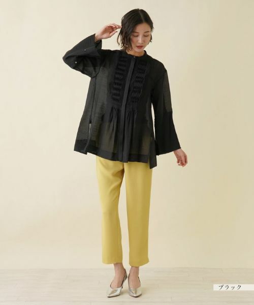 NEMIKA / ネミカ シャツ・ブラウス | タックプリーツブラウス【MARILYN MOON】 | 詳細20