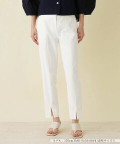 【試着のみ】meer. パンツ　ホワイト 試着のみ】meer. パンツ ホワイト