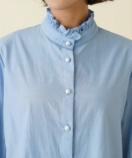 NEMIKA / ネミカ シャツ・ブラウス | 【店頭人気】シャンブレーブラウス【NEMIKA】 | 詳細10