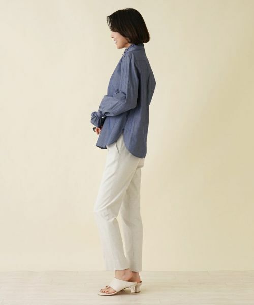 NEMIKA / ネミカ シャツ・ブラウス | 【店頭人気】シャンブレーブラウス【NEMIKA】 | 詳細2