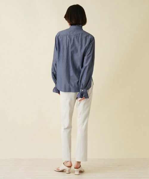 NEMIKA / ネミカ シャツ・ブラウス | 【店頭人気】シャンブレーブラウス【NEMIKA】 | 詳細3