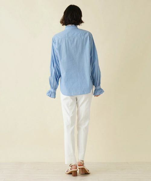 NEMIKA / ネミカ シャツ・ブラウス | 【店頭人気】シャンブレーブラウス【NEMIKA】 | 詳細6