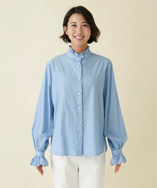 NEMIKA / ネミカ シャツ・ブラウス | 【店頭人気】シャンブレーブラウス【NEMIKA】 | 詳細7
