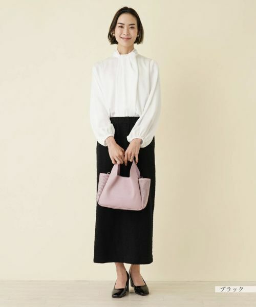 NEMIKA / ネミカ ミニ・ひざ丈スカート | 【セットアップ対応商品】パイル地調ロングタイトスカート【セレモニー】 | 詳細20