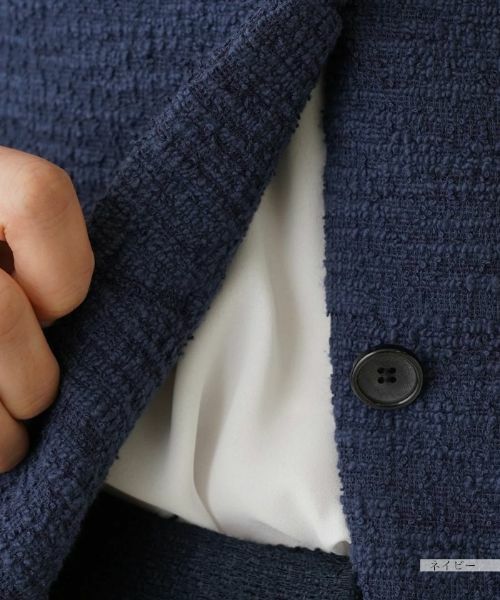 NEMIKA / ネミカ テーラードジャケット | 【セットアップ対応商品】ブレザージャケット【セレモニー】 | 詳細23