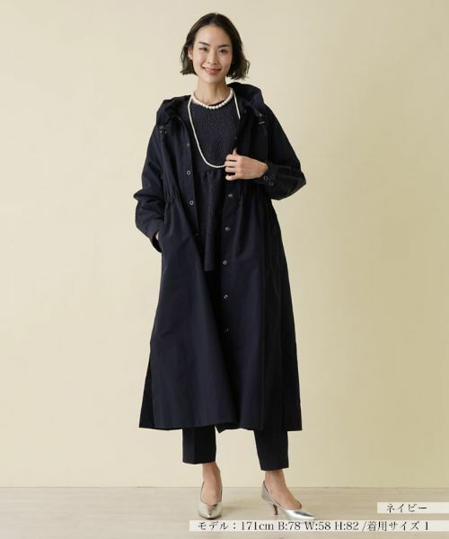NEMIKA / ネミカ その他アウター | シャーリング襟スプリングコート【セレモニー】 | 詳細1