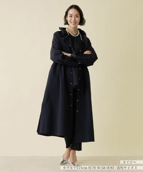 NEMIKA / ネミカ その他アウター | シャーリング襟スプリングコート【セレモニー】 | 詳細3