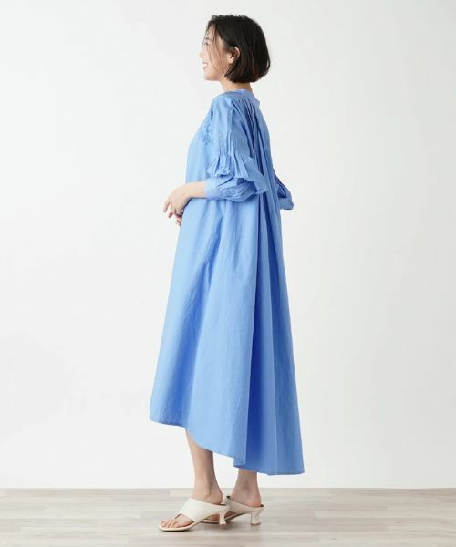 NEMIKA / ネミカ ドレス | 刺繍スキッパーネックワンピース【torrazzo donna】 | 詳細2