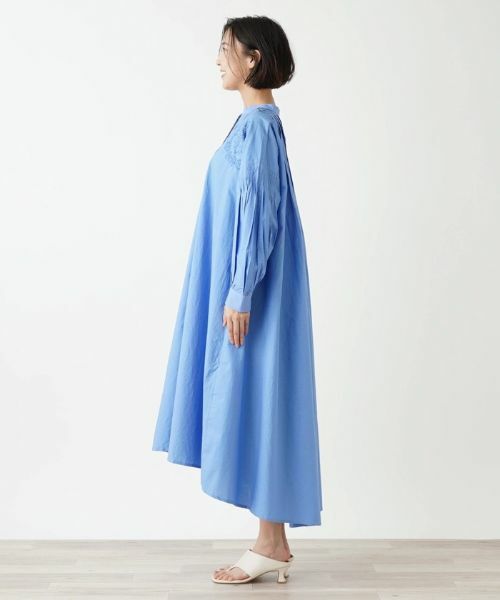 NEMIKA / ネミカ ドレス | 刺繍スキッパーネックワンピース【torrazzo donna】 | 詳細5