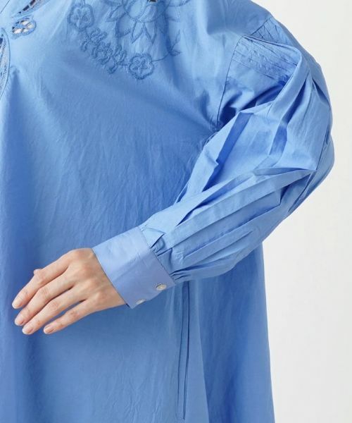 NEMIKA / ネミカ ドレス | 刺繍スキッパーネックワンピース【torrazzo donna】 | 詳細9