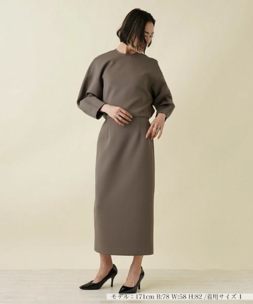 NEMIKA / ネミカ ミニ・ひざ丈スカート | タイトスカート【PASSIONE】 | 詳細1