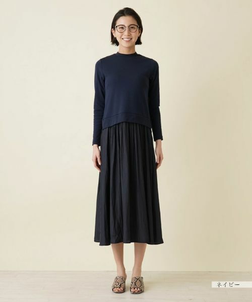 NEMIKA / ネミカ ドレス | 切替ワンピース【PUPULA】 | 詳細4