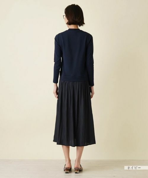 NEMIKA / ネミカ ドレス | 切替ワンピース【PUPULA】 | 詳細6